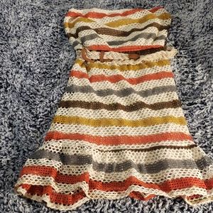 City Triangles crochet dress
